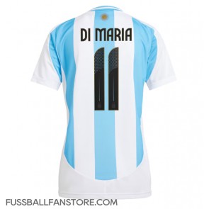 Argentinien Angel Di Maria #11 Replik Heimtrikot Damen Copa America 2024 Kurzarm